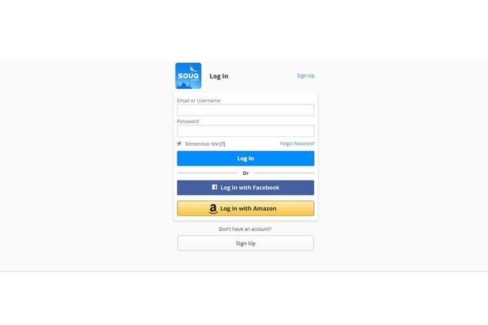 Amazon users can now log into Souq.com Shoppers can now log onto Souq.com using Amazon credentials