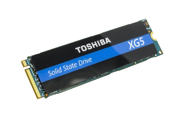 XG5 series suited to a wide range of applications including ultra-mobile PC. Toshiba unveils 64-Layer, 3D flash memory NVMe SSD