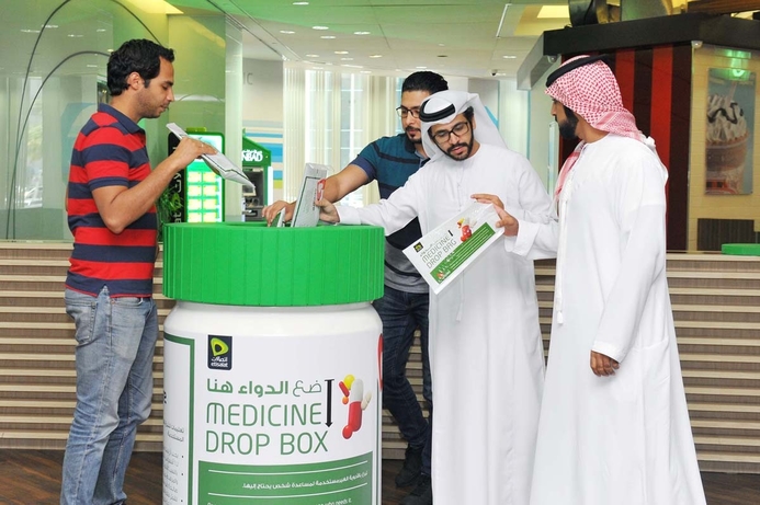 Etisalat has distributed specifically designed pouches among its employees to collect unused medicines to place in the customised Eticare boxes Etisalat launches medical initiative for Ramadan