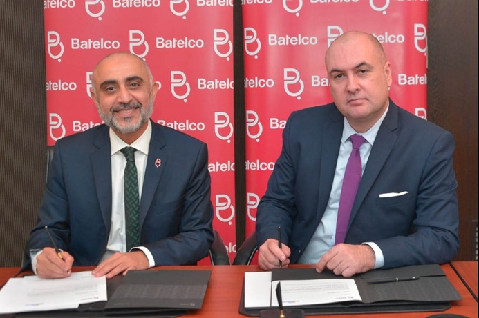 Ebrahim Alsayed, general manager, consumer division, Batelco signed the partnership with Christopher Stevenson, GCC territory manager, The Entertainer. Batelco launches co-branded app with The Entertainer
