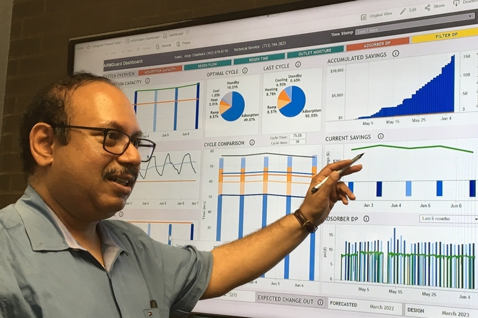 Optimising how natural gas processes oversee the adsorbents used to remove water from natural gas, the new platform integrates is designed to integrate with existing plant instrumentation. Honeywell unveils remote monitoring service natural gas plants