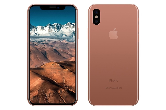 Renowned iPhone tweeter, Benjamin Geskin, tweeted this picture. New Apple iPhone 8 colour will be named ‘Blush Gold’