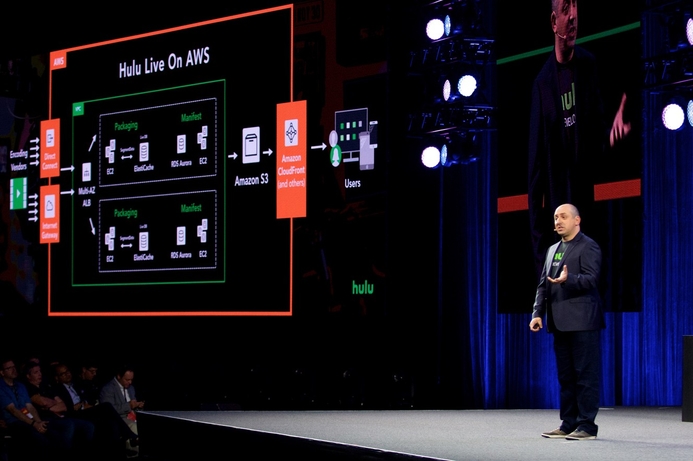 Rafael Soltanovich, vice president, Software development at Hulu. Hulu selects AWS to serve as its cloud provider