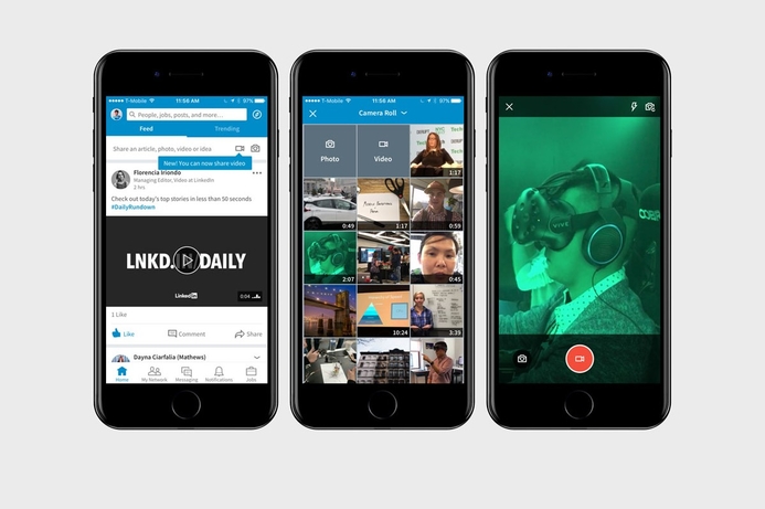 Users will now be able to record, upload, and post native videos directly from their LinkedIn mobile app. LinkedIn adds video feature to its mobile app