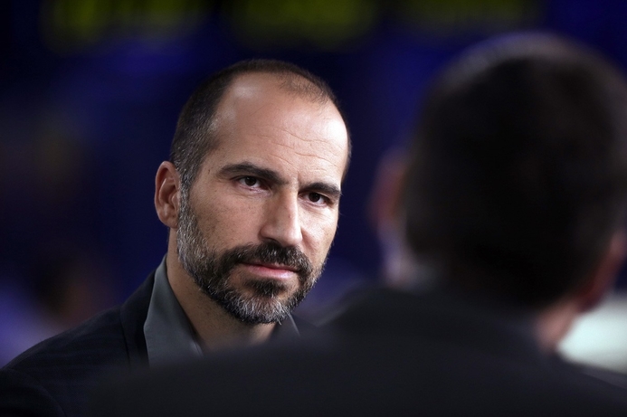 Dara Khosrowshahi replaces Uber's Travis Kalanick Uber selects Expedia’s Dara Khosrowshahi as new CEO