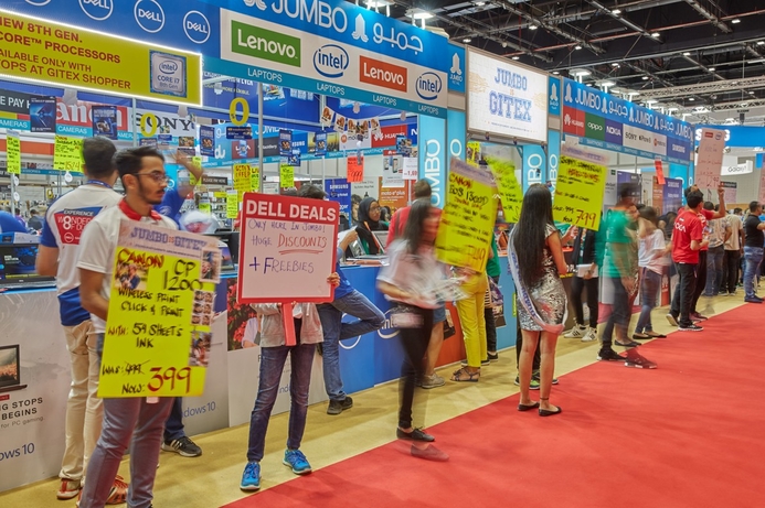 GITEX Shopper will feature a wide range of deals and special offers. GITEX Shopper opens at DWTC