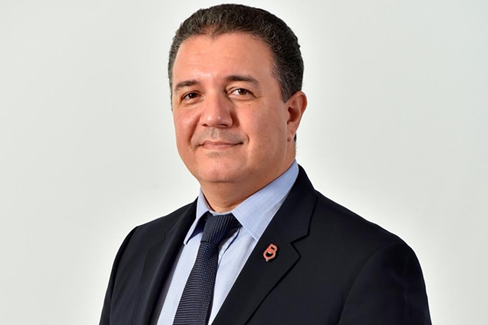 Batelco Bahrain COO Abderrahmane Mounir. Batelco appears alongside BTECH at Bahrain Pavilion