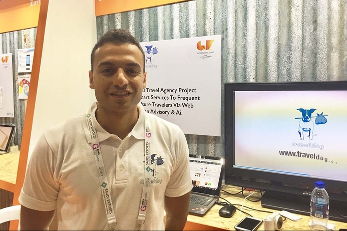 Ahmed Aboutaleb, founder and CEO of AI-powered app, Traveldog. Traveldog digs in at GITEX