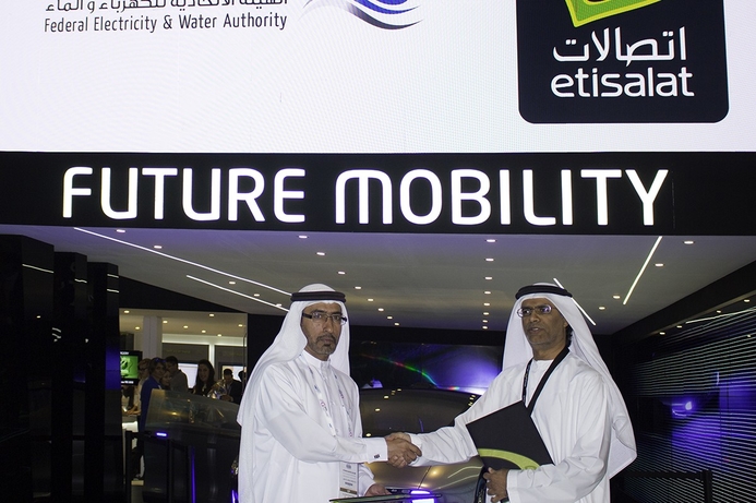 GITEX 2017, Government, GulfComms, Law and regulation, E-government, Etisalat International - UAE Etisalat signs MoU with FEWA