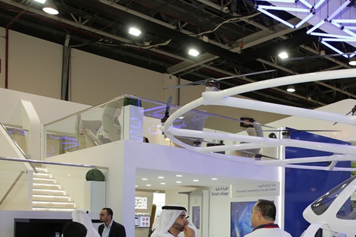 The RTA’s flying taxi is at GITEX.
RTA shows future of transport