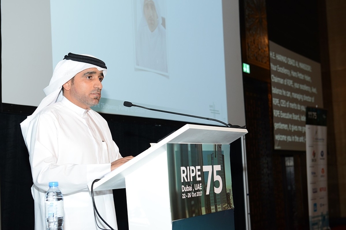 H.E. Hamad Obaid Al Mansoori, Director General, TRA. TRA unveils IPv6 to meet future technology demands