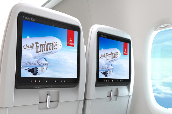 Thales’ AVANT IFE system will provide a further boost to Emirates’ inflight entertainment system, ice. Emirates, Thales extend inflight connectivity partnership