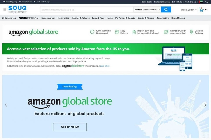 SOUQ was acquired for $580m by Amazon in September this year. SOUQ launches Amazon Global Store
