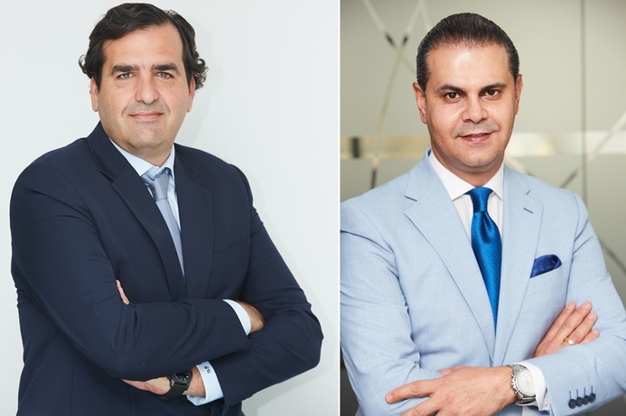 Out of Dubai, Micro Focus will manage its emerging markets with Zuwaid (left) and Usandizaga running regional operations. Size matters for Micro Focus