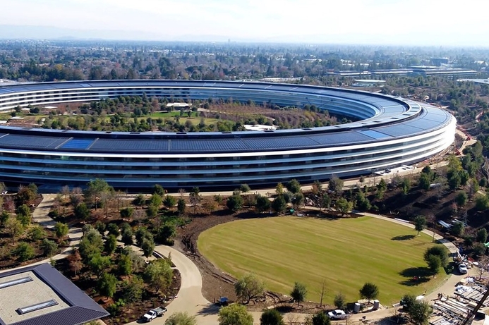 Apple is working with VW to develop self-driving shuttle buses for its new campus. Apple working with VW on self-driving shuttle bus