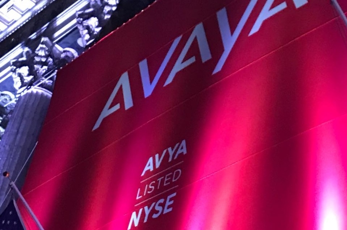 Avaya says it has embarked on a new journey following a successful balance sheet restructuring. Avaya lists on New York Stock Exchange