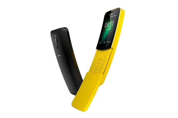 Nokia's new 8110 is a feature phone in a slider form factor. Nokia brings back the banana phone