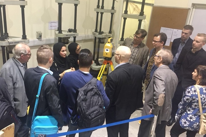 Students from AUS and Oulu University of Applied Sciences are collaborating on teh Sharjah Construction Industry Innovation Challenge Program. SRTIP and Finnish university collaborate on 3D printing in construction