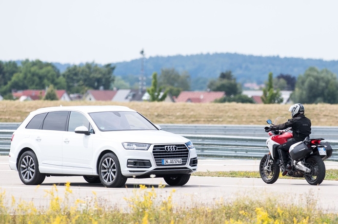 The ConVeX consortium is testing connected vehicle systems. Testing underway on tech to make motorbikes safer