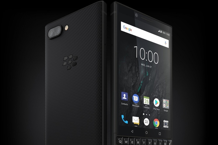 The KEY2 is the first BlackBerry smartphone to feature a dual rear camera. BlackBerry KEY2 now available in retail stores