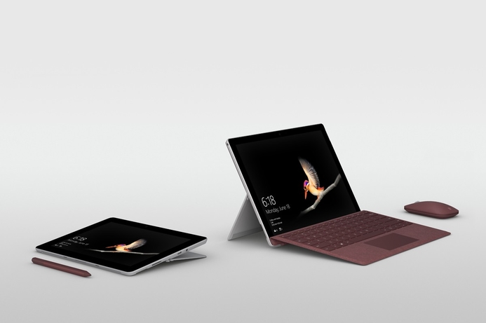 At 1.15 pounds and 8.3 mm width, the Surface Go is Microsoft’s smallest and lightest Surface yet. Microsoft launches cheaper, smaller, Surface Go