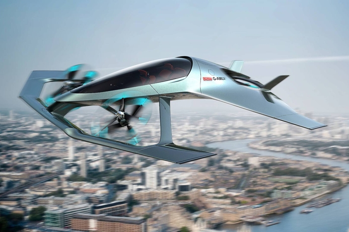 Aston Martin's Volante Vision concept is also a VTOL craft meant for urban operations. Famous names enter the race for flying cars