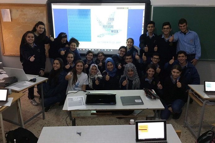 Refugee Code Week shows how youth can be empowered and inspired to take on high-value digital careers. SAP-backed initiative trains 16,000 EMEA youth to code