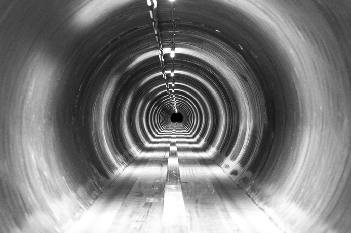 The new record was set at the SpaceX test loop in Hawthorne, California. Hyperloop pod hits 457kph in competition