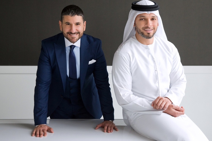 Fadi Hindi Takaful Emarat CEO and Mohammad Al Hawari Executive Board member and Managing Director of Takaful Emarat. Takaful Emarat using Apple device-as-a-service from MDS
