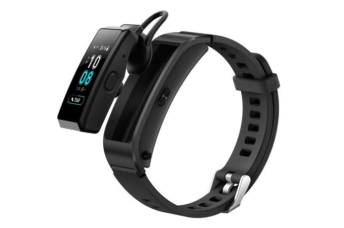Huawei's TalkBand B5 is a Bluetooth headset mounted in a wristband. Huawei's new wearable launched in UAE