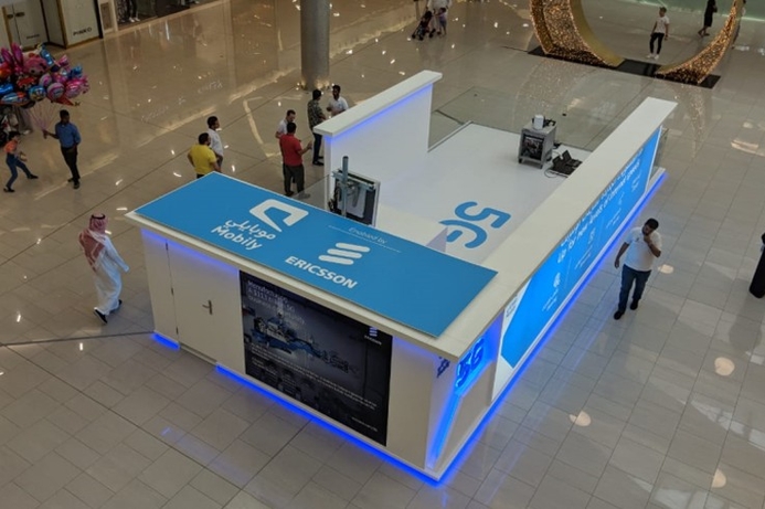 Ericsson and Mobily's demo at Mall of Arabia drew the crowds. Ericsson and Mobily demo 5G in Jeddah mall