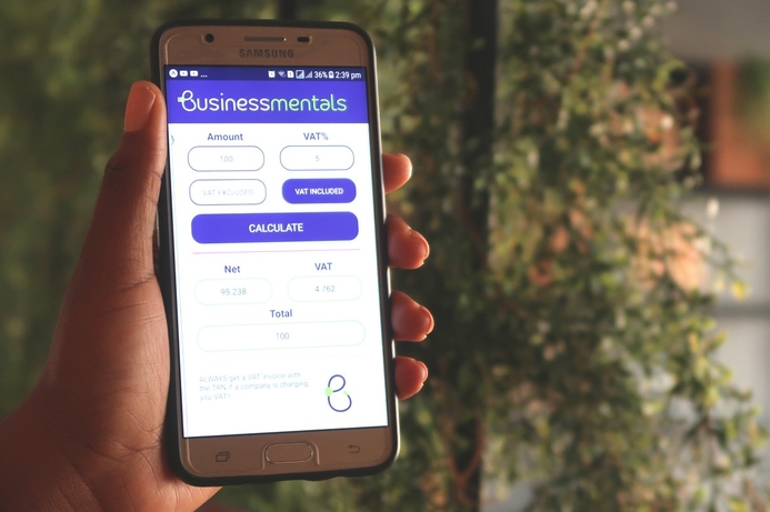 Businessmentals VAT app will help consumers and SMEs to make sure they are paying the right VAT to registered businesses. Businessmentals launches VAT calculator app