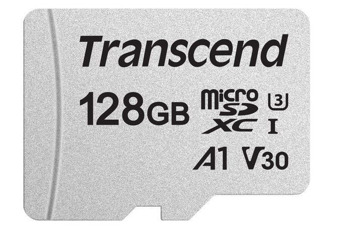 Transcend's 128GB 300S microSD cards boasts excellent random read and write speed. Transcend introduces A1 rated memory card