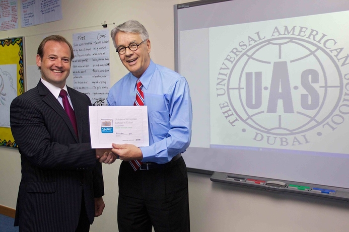 Universal American School in Dubai is the first SMART Showcase School in the United Arab Emirates. Universal American School becomes SMART showcase