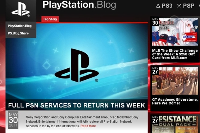 Sony Corporation and Sony Computer Entertainment have announced that the PlayStation Network will return to normal functionality across the majority of regions by the end of this week. PlayStation Network to be fully restored this week