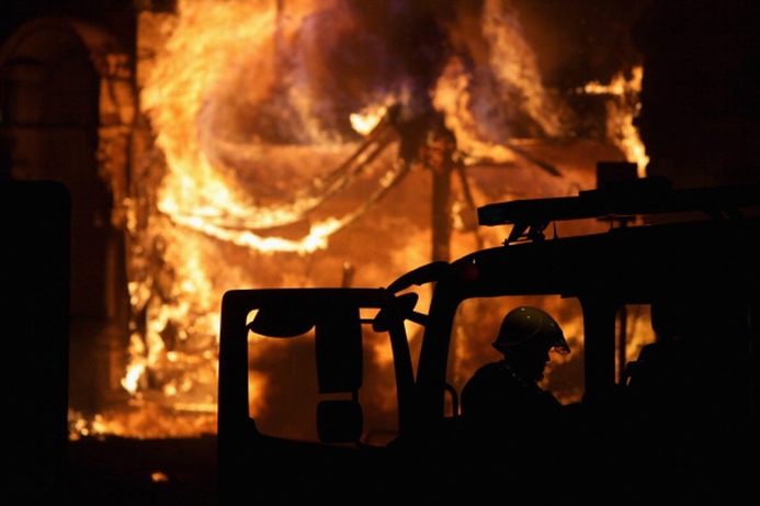Sony's only warehouse for content products in the UK, situated in North London, caught fire during the London riots. Sony warehouse burns in London riots