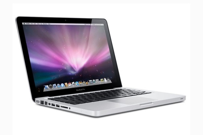 Apple's current range of products, including the MacBook Pro (pictured), offer USB2.0, Firewire and Intel LightPeak support only Apple may add USB3.0 support to products
