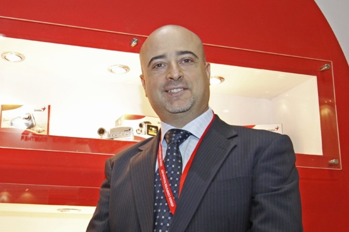 Jihad Youssef is keen to show off GCT’s range of Genius products, including keyboards, speakers, cameras and more. GCT delights Apple fans