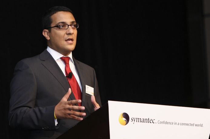 Karam: Symantec protects the Cloud with its security and anti-virus range. Symantec keeps the Cloud safe