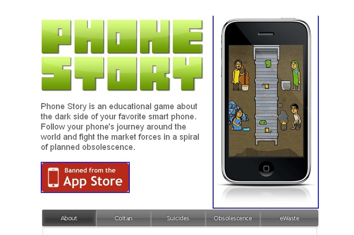 The app focused on several contentious points around iPhone construction. Anti-Apple app pulled from Apple App Store