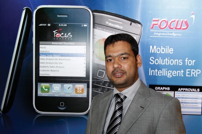 Focus Softnet offers a range of solutions for different sectors, says Hyder. Focus Softnet adds mobility to ERP