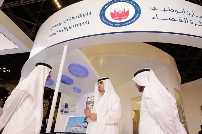 GITEX 2011, Abu Dhabi Judicial Department (www.adjd.gov.ae/en/en-US/court.adjd.aspx) ADJD shows mobile services