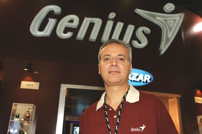 Milad Jabbour of GCT is happy to talk up his firm’s two new product ranges. Genius unveils new range