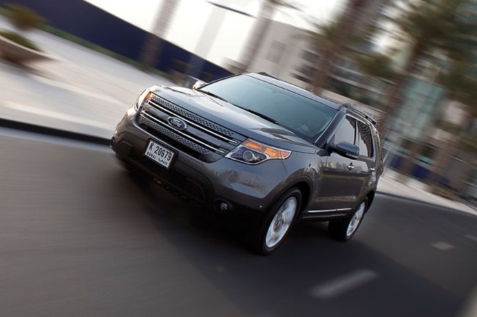 The new Explorer is loaded with technology such as MyFord Touch and Sync. Tech-heavy Ford Explorer rolled out