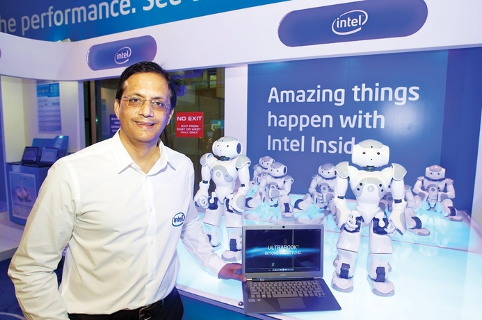 Nassir Nauthoa says the Ultrabook is not intended as a competitor to tablet PCs Intel driving Ultrabooks