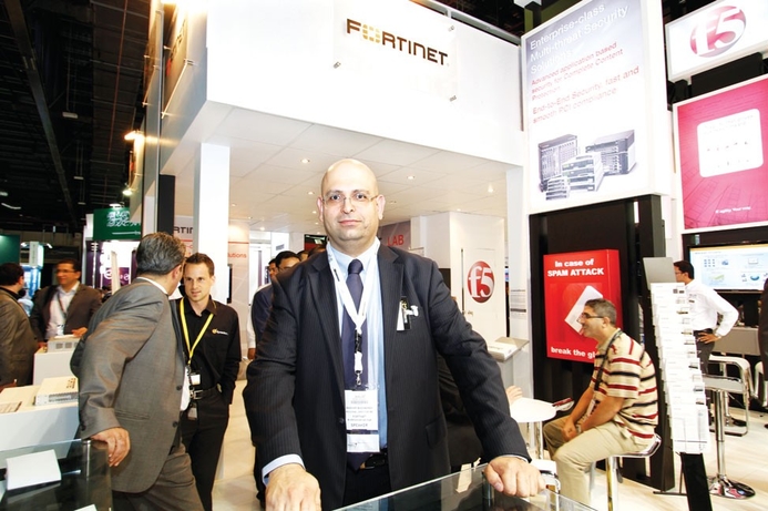 Bashar Bashaireh says security has become a top priority for enterprise. Fortinet unveils security appliance