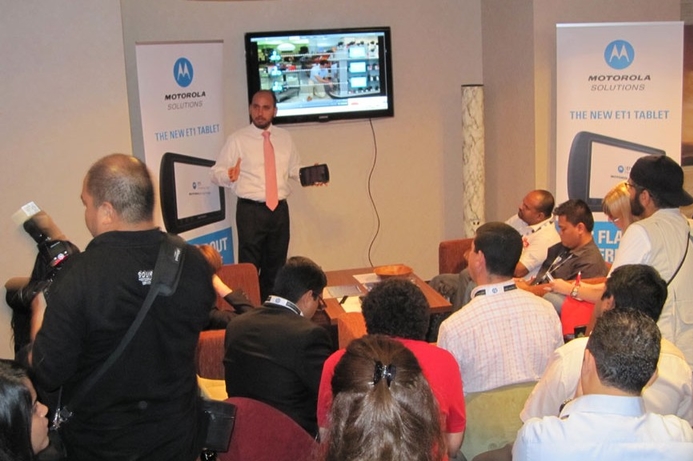 GITEX 2011, Motorola Incorporation Motorola unveils enterprise only tablet