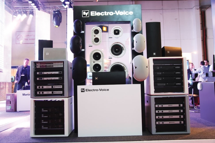 The EV U ultracompact system is the latest in Electro-Voice’s series. EV corners install market