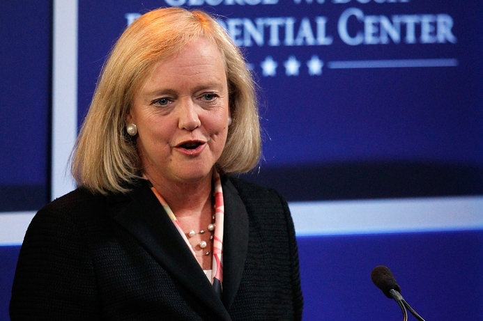 Whitman: HP still on track with turnaround plans. HP revenues down, CEO says 2014 growth unlikely