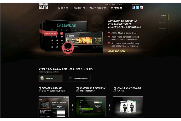 Call of Duty Elite has garnered nearly four million members to date, of which one million are premium members COD Elite reaches 1M premium members in six days